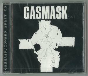 GASMASK・COWARD　　スプリットＣＤ　　　　検～ hardcore M.C.R gauze lip cream ghoul gastunk outo s.o.b