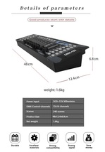 DMX コントローラー DMX ムービングヘッド用 192チャンネル ディスコ DMXコントローラー 192チャンネル 512 コントロール ユニット F450_画像2