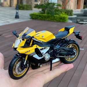 ダイキャス 完成品 ▲ 1/12 ダイキャス ヤマハ YZF-R1 ミニカー 模型 ▲ 4カラー選択 展示用 モーターサイクル ミニカー モデル C839