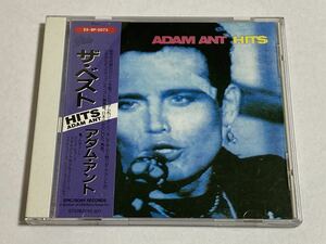 アダム&ジ・アンツ CD アダム・アント１・日本盤 HITS ザ ・ベスト ADAM ANT