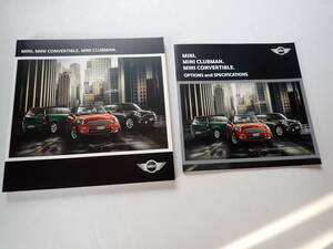 *MINI[ Mini & convertible & Clubman (JCW publication )] main catalog together /2012 year 7 month / price table &OP catalog attaching / postage 185 jpy 