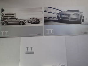 * Audi [TT coupe & Roadster ] catalog /2011 year 7 month / price table & coupe 1.8TFSI catalog attaching 