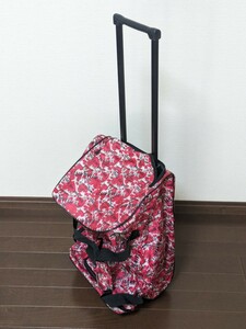  Hello Kitty * carry bag * unused tag attaching * pink red suitcase bag bag *HELLO KITTY Sanrio * free shipping 