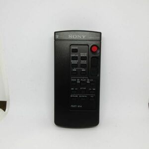 美品 動作確認済み 純正 SONY ソニー ビデオ・カメラ用 RMT-814 リモコン スイッチ/E3 1010-18