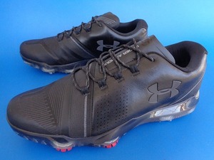 13076■新品 アンダーアーマー ゴルフ シューズ Under Armour Spieth 3 Golf Shoes スパイク ジョーダン スピース 26.5 黒 3021204-001