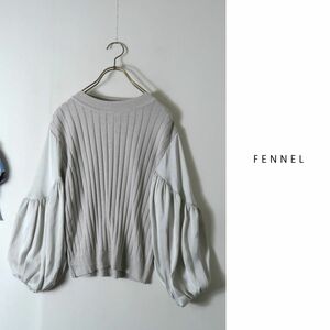 フェンネル FENNEL☆ボリューム袖 異素材コンビトップス 9サイズ 日本製 SCOT CLUB☆A-O 4666