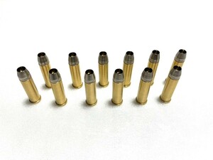 セール　Gun Heaven Full Metal Brass Shells For Win Gun/ Dan Wesson / Umarex SAA 6mm Co2 Revolver (12pcs)リボルバー カートリッジ