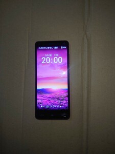 動作品 KYOCERA Android KYV47 au アンドロイド スマホ スマートホン 携帯 赤系 