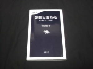 送料140円　劉備と諸葛亮　カネ勘定の『三国志』　柿沼陽平　文春新書　劉備玄徳　諸葛亮孔明　