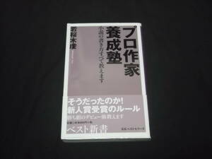 送料140円　プロ作家養成塾　小説の書き方すべて教えます　若桜木虔　