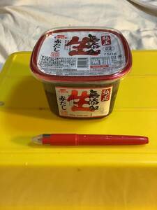 味噌 純正無添加生赤だし　750g 1個　賞味期限24/08 仕入除500円超10％オマケ　同銘柄の在庫は赤1 あわせ1 こうじ1 全部でも60