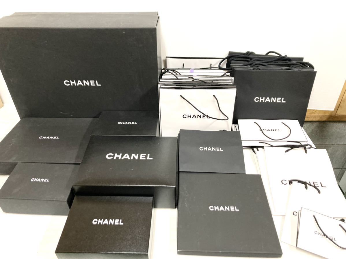 シャネル CHANEL 空箱 保存箱 BOX まとめ りぼん カメリア 緩衝材 紙