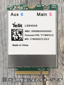 [即決] [送料無料] Telit「LN940A9」4G LTE WWAN カード [NTT Docomo] [au (KDDI)] [SoftBank] [楽天]