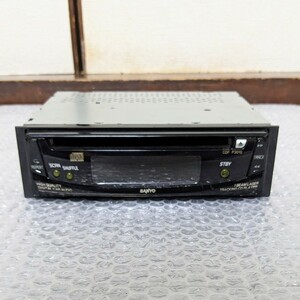 SANYO　CDF-P3010V サンヨーカーオーディオCDデッキ　CDプレーヤー　動作未確認　現状品