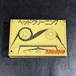 当時物　美品　ARROWアロー　ヘッドクリーニング　カセットテープレコーダー　カーステレオ　ヘッドクリーニング　現状品