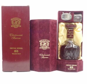 CHIVAS REGAL CHAIRMAN'S RESERVE 25年 シーバス リーガル チェアマンズ リザーブ スコッチ ウイスキー 箱入 未開封 C105602