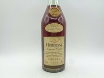 HENNESSY VSOP ヘネシー スリムボトル グリーン コニャック ブランデー 700ml 未開封 古酒 Z18120_画像5