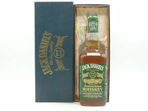 JACK DANIEL'S Old NO.7 ジャック ダニエル グリーンラベル ウイスキー 特級 箱入 未開封 古酒 750ml 43％ Z21527