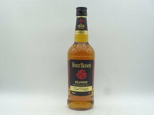 FOUR ROSES フォア ローゼス ブラックラベル バーボン ウイスキー 未開封 古酒 700ml 40% X241321