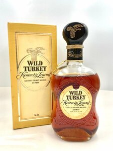 ST【同梱不可】WILD TURKEY ワイルドターキー ケンタッキー レジェンド 750ｍl 50.5% 101proof 未開栓 古酒 箱 Z020904