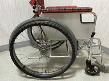 中古 車椅子 車いす 自走式 アルミ製　自走型 介助 介護用品_画像5