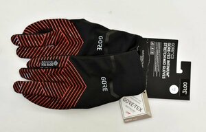 送料無料4★GORE★ゴア C3 Gore-Tex Infinium Stretch Mid グローブ size:XXL ブラック/レッド