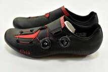 送料無料1★Fizik★フィジーク R1 INFINITO シューズ size:EUR：41.5 (換算値 26.7cm) ブラック/レッド_画像8