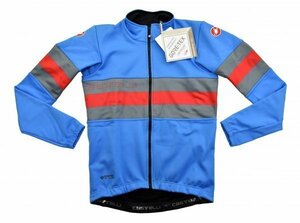 Castelli★カステリ Velocissimo Elite ジャケット size:M ドライブブルー