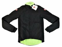 送料無料1★極寒用★Castelli★カステリ Elemento Lite ジャケット size:M ブラック_画像1