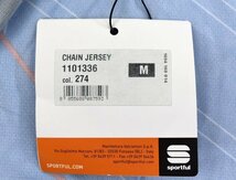 送料無料4★Sportful★スポーツフル Chain ジャージ size:M ブルー/ブラック_画像2