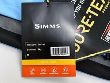 送料無料1★Simms★シムス Transom Gore-Tex ジャケット size:M サマースカイ_画像2