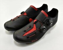 送料無料1★Fizik★フィジーク R1 INFINITO シューズ size:EUR：41.5 (換算値 26.7cm) ブラック/レッド_画像5