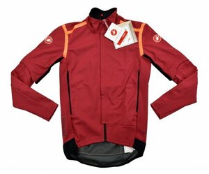 Castelli★カステリ PERFETTO RoS CONVERTIBLE 2wayジャケット size:M レッド