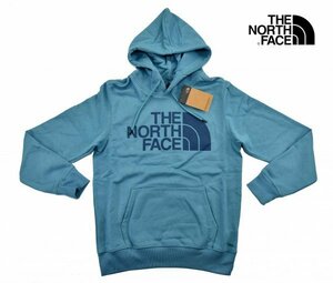 送料無料1★The North Face★ノースフェイス Half Dome プルオーバーフーディ size:S ストームブルー