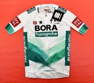 送料無料4★Sportful★スポーツフル Bora Hansgrohe Bomber ジャージ size:L ホワイト/グリーン