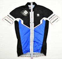 送料無料4★Sportful★スポーツフル Chain ジャージ size:M ブルー/ブラック_画像4