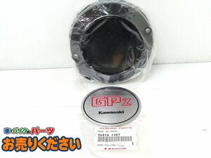 希少!!未使用 カワサキ GPZ750ターボ ★ 純正 ポイントカバー エンブレム セット 11012-1287 56018-1407 当時物 旧車 ナナハン ニンジャ