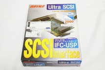 ■ジャンク即決！BUFFALO IFC-USP PCI Ultra SCSI 拡張カード バッファロー_画像1