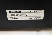 ■ジャンク即決！TEAC ティアック 3ヘッド カセットデッキ V-1050_画像7