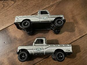 送料込 2台 ルース ZAMAC LAND ROVER SRIES 3 PICKUP　ランドローバー　ピックアップ　ホットウィール Hot Wheels