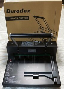 Durodex STACK CUTTER 180-DX デューロデックス スタックカッター 裁断機 外箱あり A4 厚さ15mm(PPC用紙180枚)まで対応 自炊用に 【中古】