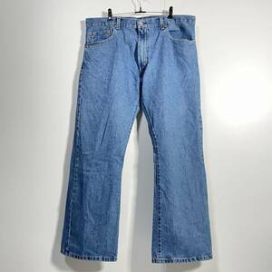 Levi's 517 リーバイス デニム ジーンズ ブーツカット フレア w40 デカ履き 古着 f46