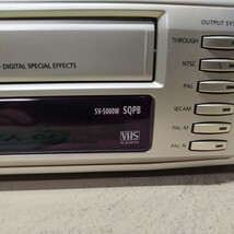 ワールドワイド ビデオデッキ SAMSUNG SV-5000W ジャンク扱い リモコン VHS_画像5