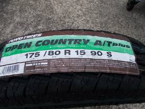  Toyo 175/80R15 OPEN COUNTRY A/T PLUS 4 pcs set stock equipped. [ cheap postage ] 4ps.@ carriage and tax included Y44,480~