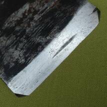 鉋刃 堺 正壱 刃幅約65㎜ 古鉋 刃 鉋の刃 かんな カンナ 大工道具 工具 刃物 日本製 Japanese plane blade 【1125】_画像3