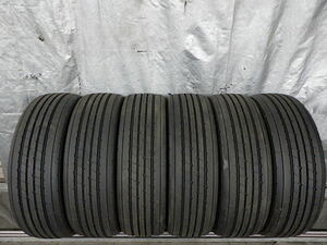 245/70R19.5 136/134J ブリヂストン R173 中古 9.9分山 6本セット サマータイヤ 2023年製