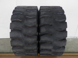 23×9-10 /6.50 ダンロップ POWERLIFTER M FB 中古 2本セット フォークリフト ノーパンク X1361