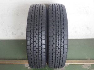 205/85R16 117/115L ダンロップ SP LT21 中古 9分山 2本セット オールシーズンタイヤ 2020年製 L16634