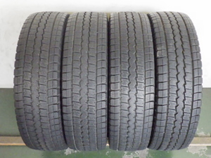 205/70R17.5 115/113L ダンロップ LT03 中古 7分山 4本セット スタッドレスタイヤ 2019年製 L16708