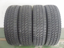 215/70R17.5 118/116L ブリヂストン W979 中古 9分山 4本セット スタッドレスタイヤ 2021年製【店頭受け取り可】_画像1